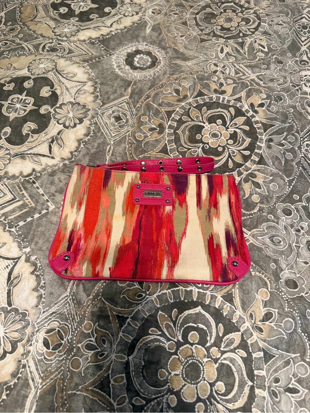 Women's Multicolor Pink Accent Bag